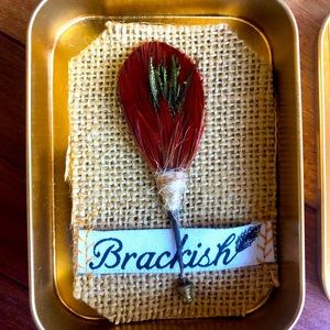 Brackish Brand Lapel Pin Brooch